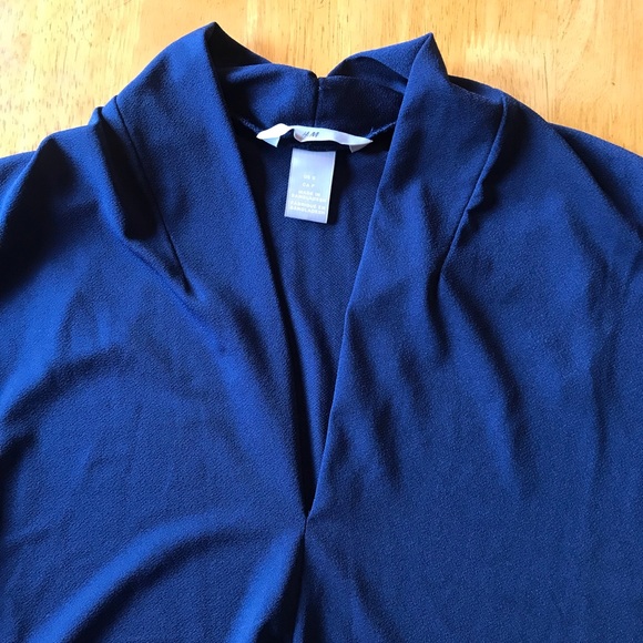 Navy Blue Blouse - Picture 7 of 8